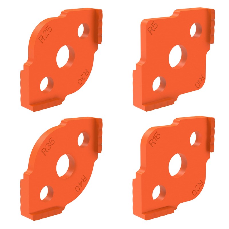 Radius Quick Jig,Router Jig,Radius Jig,Router Templates for Woodworking, ABS+High Hardness