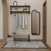 TEDIDUWA Clothes Rack 42in, 2 Tier Wall Mounted Garment Rack