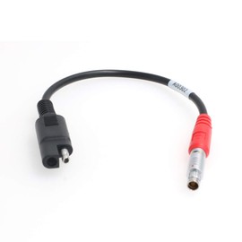 SZRMCC A00302 Fischer 5 Pin Male to SAE 2 pin Power Cable for Top-con GPS Hiper Series Legacy Series GA GB Plus GR-3 GR-5 (A00302)