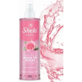 Tónico Facial Agua De Rosas Tonifica Y Relaja Sheló Nabel