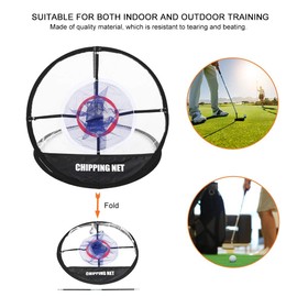 MAGT Golf Chipping Net, Portable Golf Practice Net Golf Training Target Chipping Net Compact Pop Up Golf Chipping Net Golf Accessories for Indoor and Outdoor Use