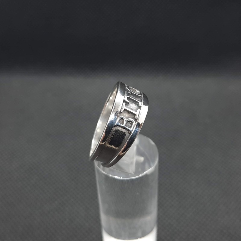 Genuine Sterling Silver Ring Band Solid Hallmarked 925