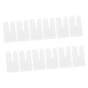 SHINEOFI 12pcs Radiator Protective Sleeve Durable Plastic Cover for Radiator