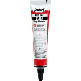 Christy's Red Hot Vinyl Adhesive, Clear, 1.5 oz Tube