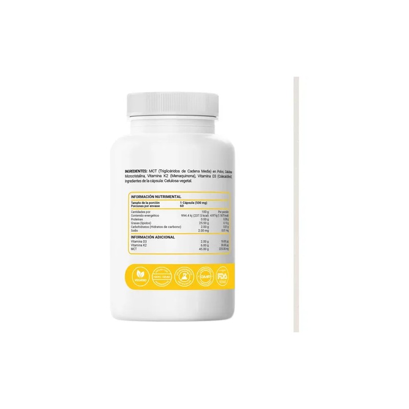 Restart Ultra D3 K2 Mct | Complejo De Vitamina D3