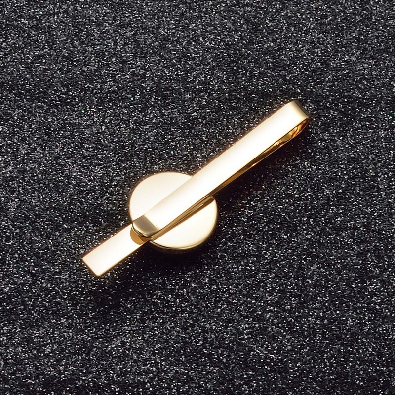 Asienice Luxury Retro Swank Tie Clip, Non-Precious Metal, No Gemstone