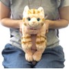 Hiza Neko (Knee Cat) Plush, Brown, Small