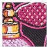 PatchStop Pink Glitz & Glam Perfume Bottle Patch, Ladies Patches