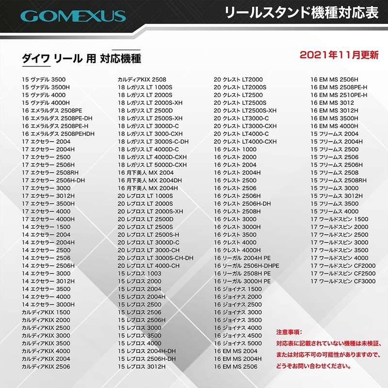 GOMEXUS (Gomexus) 1.8 inches (46.5 mm) Folding Reel Stand, Convenient