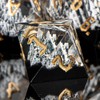 KERWELLSI Snow Mountain Resin DND Dice Set D&D with Gift