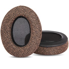 Gobelieve Earpads Replacement Ear Cushions Compatible with Turtle Beach Ear Force Stealth 600,700, 450, 420X, 500P Headphones Ear Pads Earcups Parts (Brown)