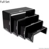EPOSGEAR Nesting Plinths Clear or Coloured Acrylic Plastic Retail Riser