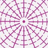6 Pcs 8/12/16 Segment Dot Painting Tool Stencil Target Pattern