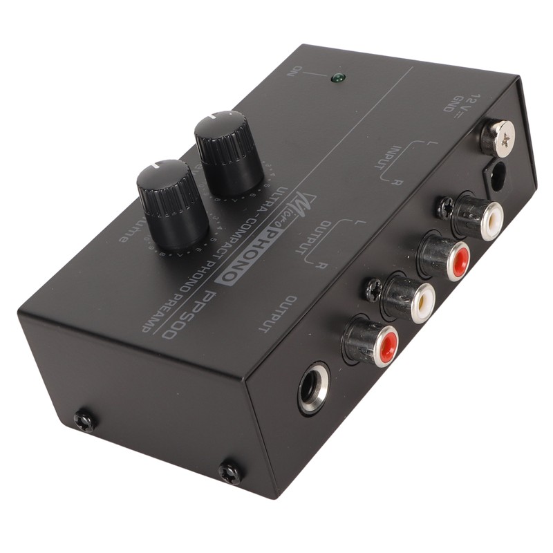 Phono Turntable Preamp Ultra Low Noise Independent Volume Control Phono