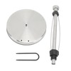Paper Towel Holder with Damping Effect Stainless Steel Punch Free