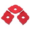 3PCS Radius Jig Router Template Handheld Aluminum Alloy Rust Proof