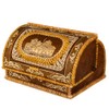 Handmade Natural Birch Bark Wooden Roll Top Bread Box Kitchen