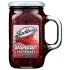 Raspberry Preserves Blackburns 18 Oz Packed in a Glass Reusable