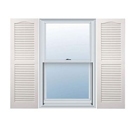 Builders Choice EVL15062WH Shutters, 14 1/2" x 62", White