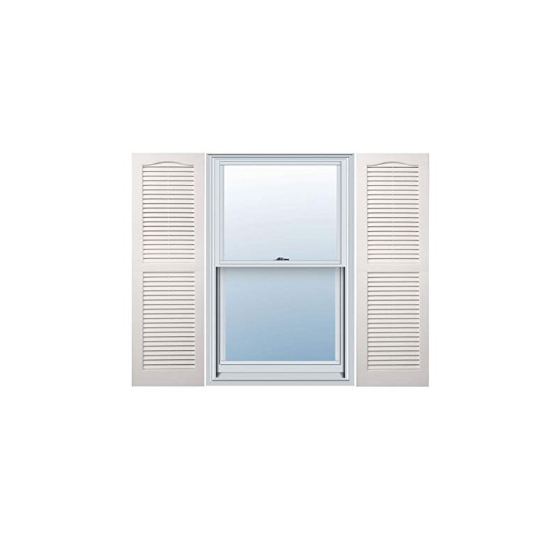 Builders Choice EVL15062WH Shutters, 14 1/2" x 62", White