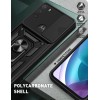 Funda Para Moto G71 Uso Rudo Antigolpes, Tapa Cámara Deslizante