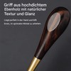 WUTA Leather awl, ebony blackwood & brass awl sewing, leather