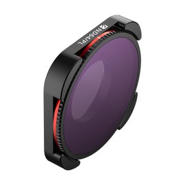 Freewell ND64/PL Hybrid Camera Lens Filter Compatible with Hero11, Hero10, Hero9 Black
