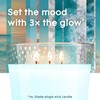 Glade Candle Sky & Sea Salt, Fragrance Candle Infused with