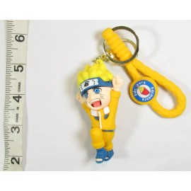 NEW Naruto Uzumaki Jumping Keychain 3D2