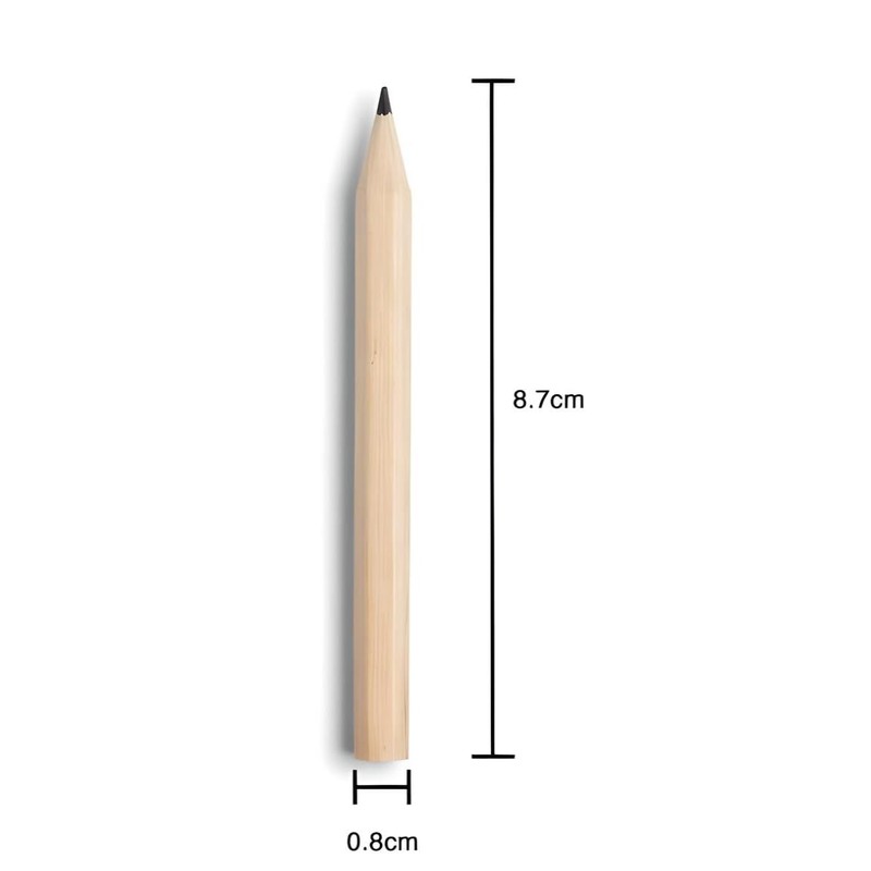 Morgan's Direct Half Pencils HB Small Size - Pack 144