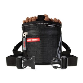 EzyDog Snakpak Treat Bag, Black