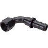 Black 90 Degree Socketless Push-On Hose End, -10 AN