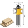 APLUS Half Rod Cutter, 5 Pieces Half Round Bearing Bullnose