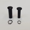 DRAG Black Clutch & Brake Lever Pivot Pin Set for