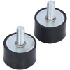 2Pcs AntiVibration Mount Rubber Isolator for Air Compressor Diesel Engine