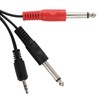 kenable Laptop 3.5mm Jack to Mixer 2 x 6.35mm 1/4