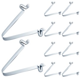 MorningRo 10 Pcs Scaffold Spring Retainers Coupling Locking Pins Galvanized Steel Scaffolding Pins Parts Locking Equipment