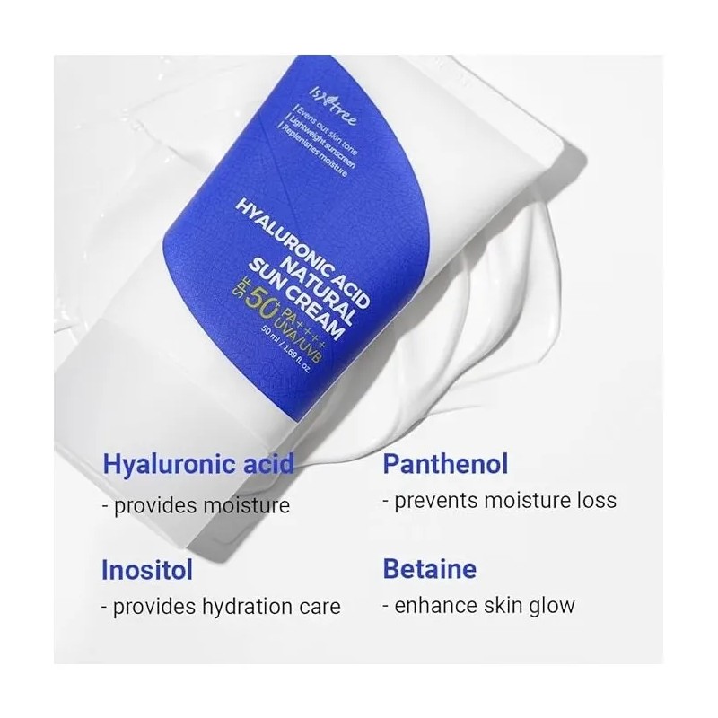 Isntree Bloqueador Spf50 Acido Hialurónico 50ml Pack