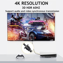 PENGLIN 10Pack HDMI Panel Mount Coupler, HDMI D-Type Pass Through Connector, Female to Female 4K Adapter, HDMI Bulkhead Extension 4K 60hz 3D and HDR with Cap