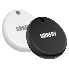 Tracker Air Tag-2 Pack: Smart Bluetooth Tracker Item Finder Work with Apple Find My (iOS only), Smart Tag with Replaceable Battery, Item Finders for Luggage/Key/Suitcases/Backpack, IP68 Waterproof