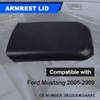 G-PLUS Center Console Armrest Lid with Latch Black Compatible with