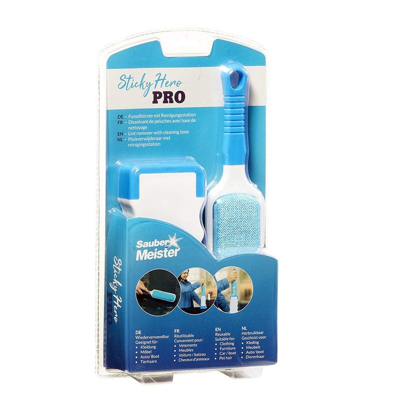 Sauber Meister Sticky Hero Pro Lint Brush Clothes Alternative to