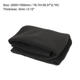 MECCANIXITY 2M x 1M Computer Mesh Sponge, 79"x 39" PC Case Fan Cooler Dust Filter Dustproof Cover Computer Mesh for Case Dustproof Cover Chassis