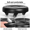 FLOLXNB Low Roller Seat Wheel Stool Chair, Rolling Stool with