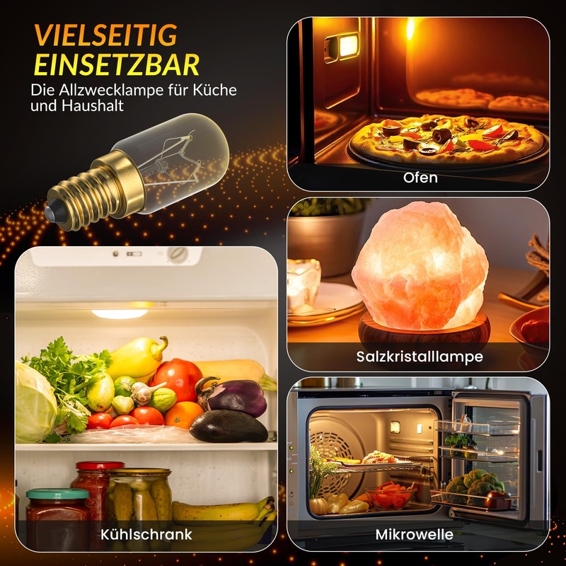 BrightWish Oven Lamp E14-42W - 300°C - Dimmable - Pack