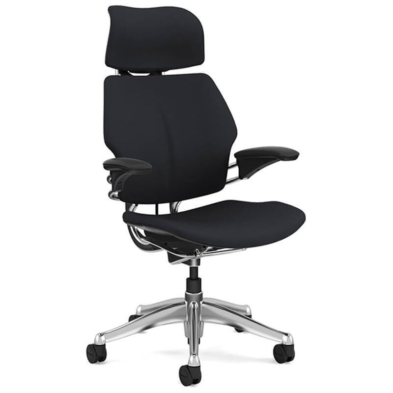 Tapones de vinilo para silla de oficina Humanscale Freedom, solo