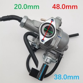 Canyoyi Motorcycle Carburetor Carb for Honda Wave125 XRM125 Dream125 ATV Dirt Bike Scooter 24-096
