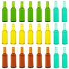 AUEAR, 24 Pieces Lovely Miniature Beer Bottles 1-3/8"x3/8" for 1:12