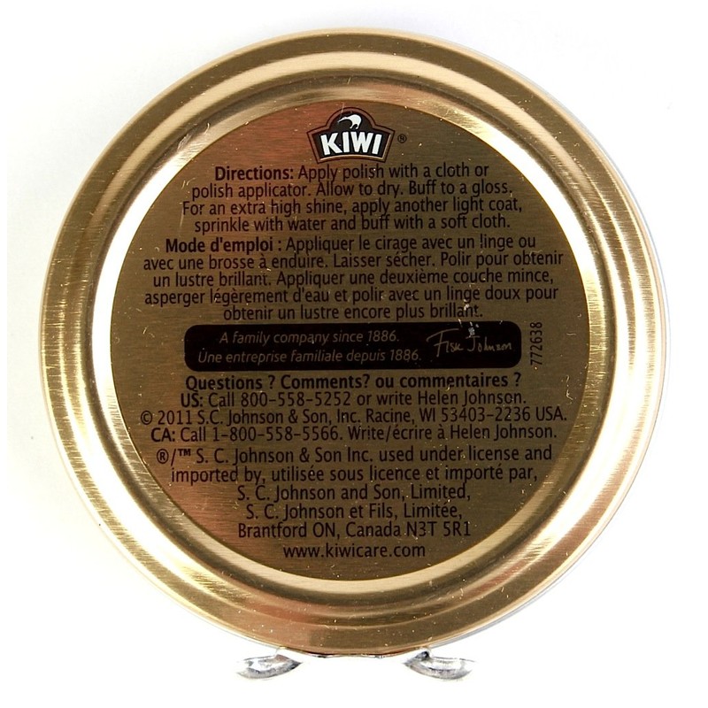 Kiwi Shoe Polish Paste, 1-1/8 oz, 3-Pack, Cordovan