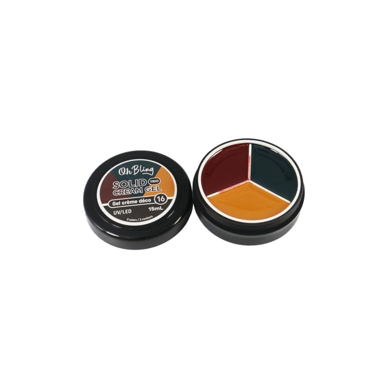 Oh Bling Solid Gel Cream Trio 15mL #16